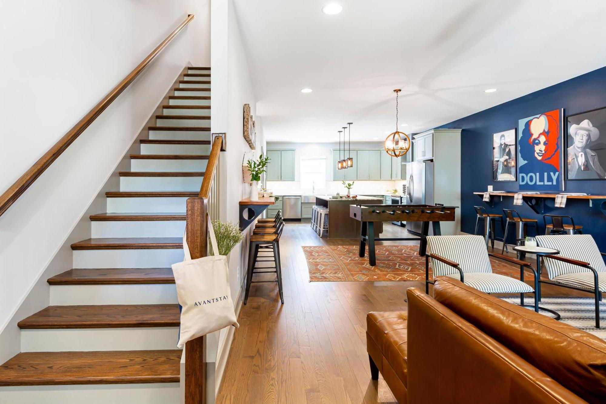 Waverly By Avantstay Nashville-Inspired Townhome W Luxury Kitchen Pool Table Exterior foto
